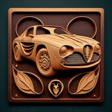 3D мадэль Alfa Romeo Gran Sport Quattroruote (STL)